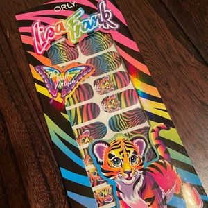 Lisa Frank Forrest tiger nail wraps